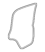 5N0839702A5AP - Body: Door Weather-strip for Volkswagen: Tiguan, Tiguan Limited Image