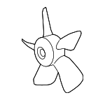 MR373109 - Cooling System: Fan Blade for Mitsubishi Image