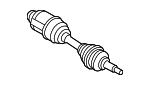 TX848 - Driveline &amp; Axles: Motorcraftâ„¢ Cv Axle Assembly for Ford Image