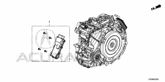 AT Control Unit (Transmission) (9AT) for 2017 Acura MDX #0