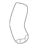 162810F010 - Engine: By-Pass Hose for Lexus: LX470 Image