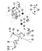 68187416AA - : Shift Lever Cam for Mopar Image