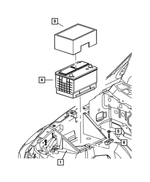 BB065750AA - Electrical: Storage Battery for Dodge: Dakota, Durango | Jeep: Grand Cherokee | Ram: Dakota Image