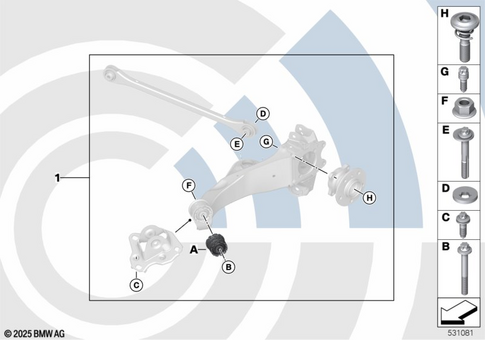 Rear Axle for 2019 BMW 228iX #2