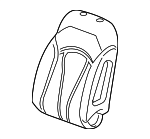 23426919 - Body: Seat Back Pad for GM Image