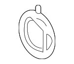 2562825010 - Emission System: Egr Pipe Gasket for Toyota: Avalon, Camry, Corolla, Corolla Cross, Crown, Crown Signia, Grand Highlander, Highlander, Prius, Prius Prime, RAV4, RAV4 Prime, Sienna, Venza Image