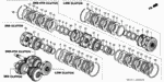 22510PLXA01 - Transmission - Automatic: GUIDE, LOW CLUTCH for Honda Image