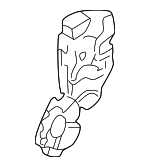 8131026001 - Body: Lock Assembly for Hyundai: Santa Fe Image