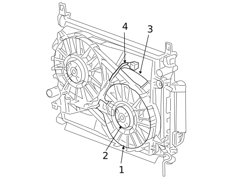 Cooling Fan for 2009 Chrysler 300 #0