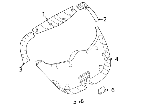 Interior Trim for 2014 Nissan LEAF #0