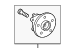 424100R030 - Brakes: Hub Assembly for Toyota Image