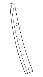 4L2Z26247A50AA - Body: Upper Seal for Ford: Explorer Sport Trac Image