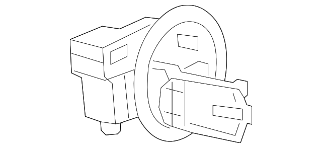 2017-2020 GM Fuel Filler Housing with Hinge, Pin, Bumper, and Springs ...