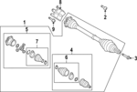 8W0407271P - Suspension: Axle Assembly for Audi: A4, A4 Quattro Image