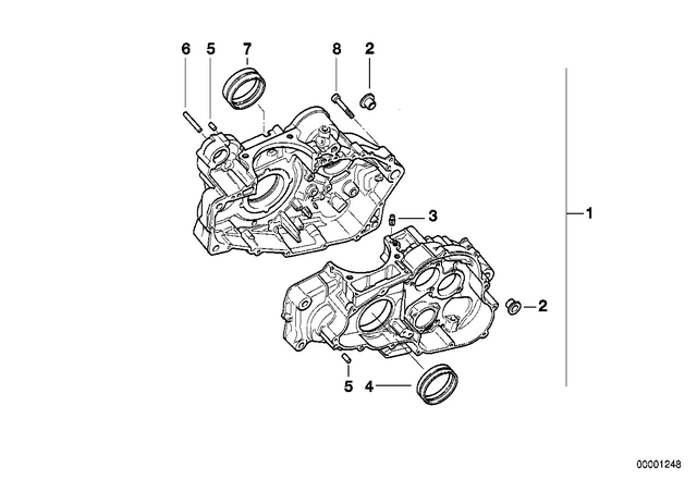 11117670399 - : Bushing - 48X52X22.8 for BMW-Motorrad Image