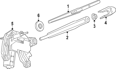 Wiper & Washer Components for 2020 Mini Cooper #1