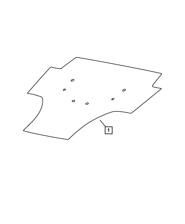 6CH48RXFAB - Exterior Ornamentation: Hood Decal for Mopar Image