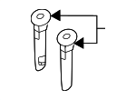 88770AR000NNB - Body: Headrest Guide for Hyundai Image