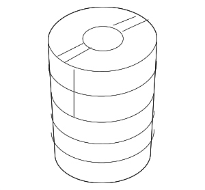 55326E6100 - : Strut Bumper for Kia: Cadenza, Optima Image