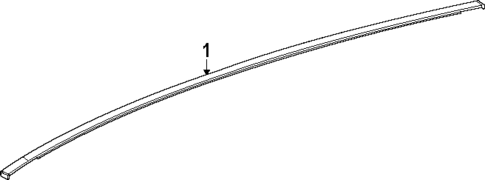 Exterior Trim - Roof for 2025 Lexus RZ450e #0