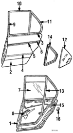 4310024 - Body: Outer Panel for Dodge: Omni Image