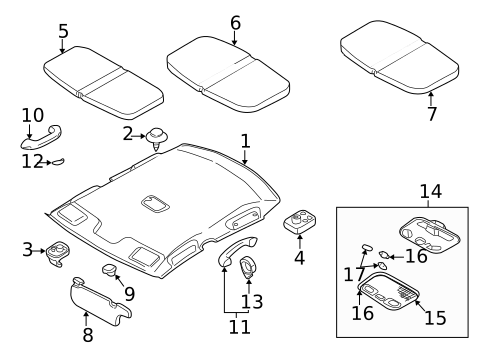 Bulbs - Chassis for 2003 Mazda Protege5 #3