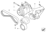 11287631822 - : Ribbed V-Belt for BMW Image