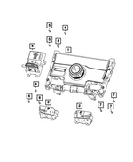68611661AG - Electrical: Transmission Shifter for Jeep: Grand Cherokee Image