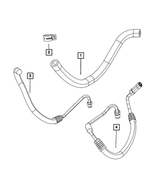 52060189AD - Steering: Pump Supply Hose for Mopar Image