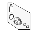 49641J9000 - Suspension: Outer Boot for Hyundai Image