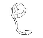 15177051 - Body: Speaker for Cadillac: Escalade | Chevrolet: Astro, C1500, C2500, C3500, K1500 Pickup, K2500 Pickup, K3500 Pickup, Tahoe | GMC: C1500 Pickup, C2500 Pickup, C3500 Pickup, K1500 Pickup, K2500 Pickup, K3500 Pickup, Safari, Yukon Image