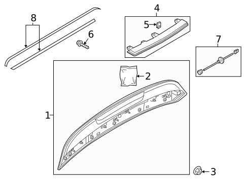 Spoiler for 2025 Audi A4 allroad #0