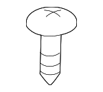 11119143167 - Electrical: Headlamp Assembly Screw for BMW Image