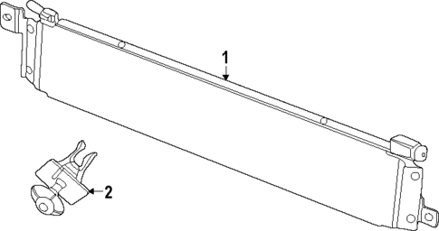 Power Steering Oil Cooler for 2014 Jeep Grand Cherokee #0