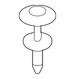 51442756902 - Body: Headliner Rear Clip for Mini Image