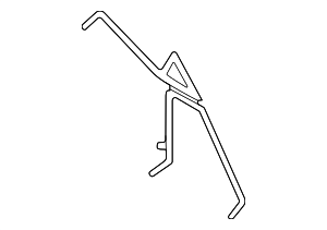 58288C5100 - : Brake Pads Tension Spring for Kia: Cadenza, Forte, Niro EV, Optima, Seltos, Soul, Soul EV Image