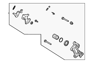 58311Q5A20 - Brakes: Disc Brake Caliper for Kia: Seltos Image