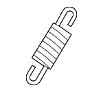 58254G3300 - Brakes: Lever Spring for Kia: Seltos Image