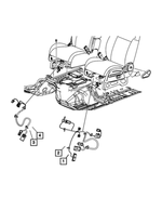 68034142AA - : Power Seat Wiring, Export for Jeep: Liberty Image