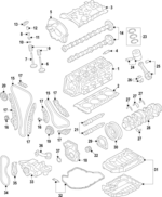 6L109675 - : Valve Seals for Audi: A4, A4 allroad, A4 Quattro, Q7 Image