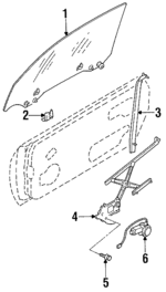 8024065F00 - : Guide Channel for Nissan: 240SX Image