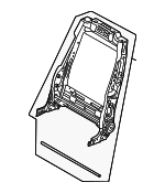 9E5Z5461019A - Body: Seat Back Frame for Ford: Fusion | Mercury: Milan Image image