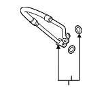 7815A894 - : Discharge Line for Mitsubishi: Mirage Image
