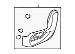 81351TYAA21ZA - Body: Seat Trim Panel for Honda Image