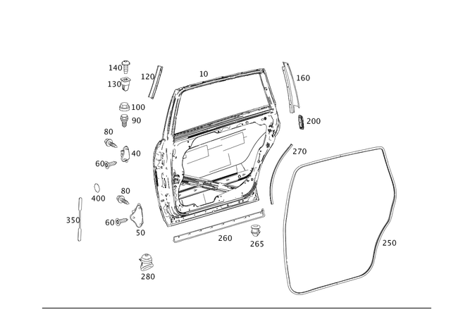 1697230094 - Rear Doors: Bellows for Mercedes-Benz Image image