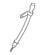 24505420 - Engine: Oil Tube for Buick: LeSabre, Park Avenue, Riviera | Oldsmobile: 88, LSS, Regency | Pontiac: Bonneville Image