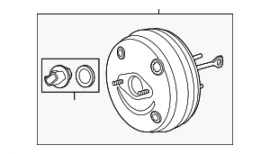 19432808 - Brakes: Power Brake Booster for GM Image