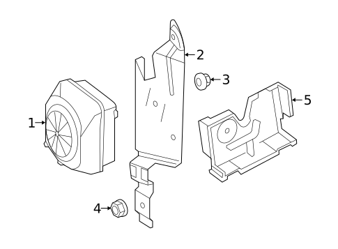 Anti-Theft Components for 2018 Mercedes-Benz GLA 45 AMG&reg; #0