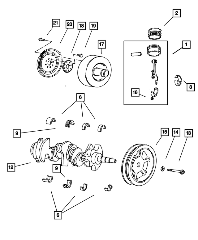 5093926AB - Engine 3.8L Six Cylinder: Torque Converter Kit for Mopar Image