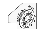 PC3Z1104C - Driveline &amp; Axles: Wheel Bearing And Hub Assembly for Ford Image